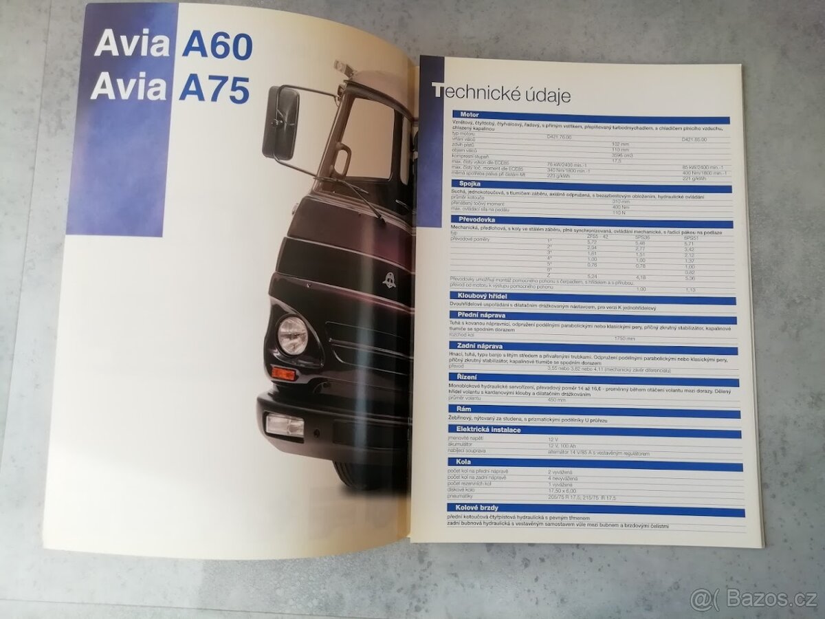 Avia Daewoo A60, A75 katalog - doprava v ceně - 4