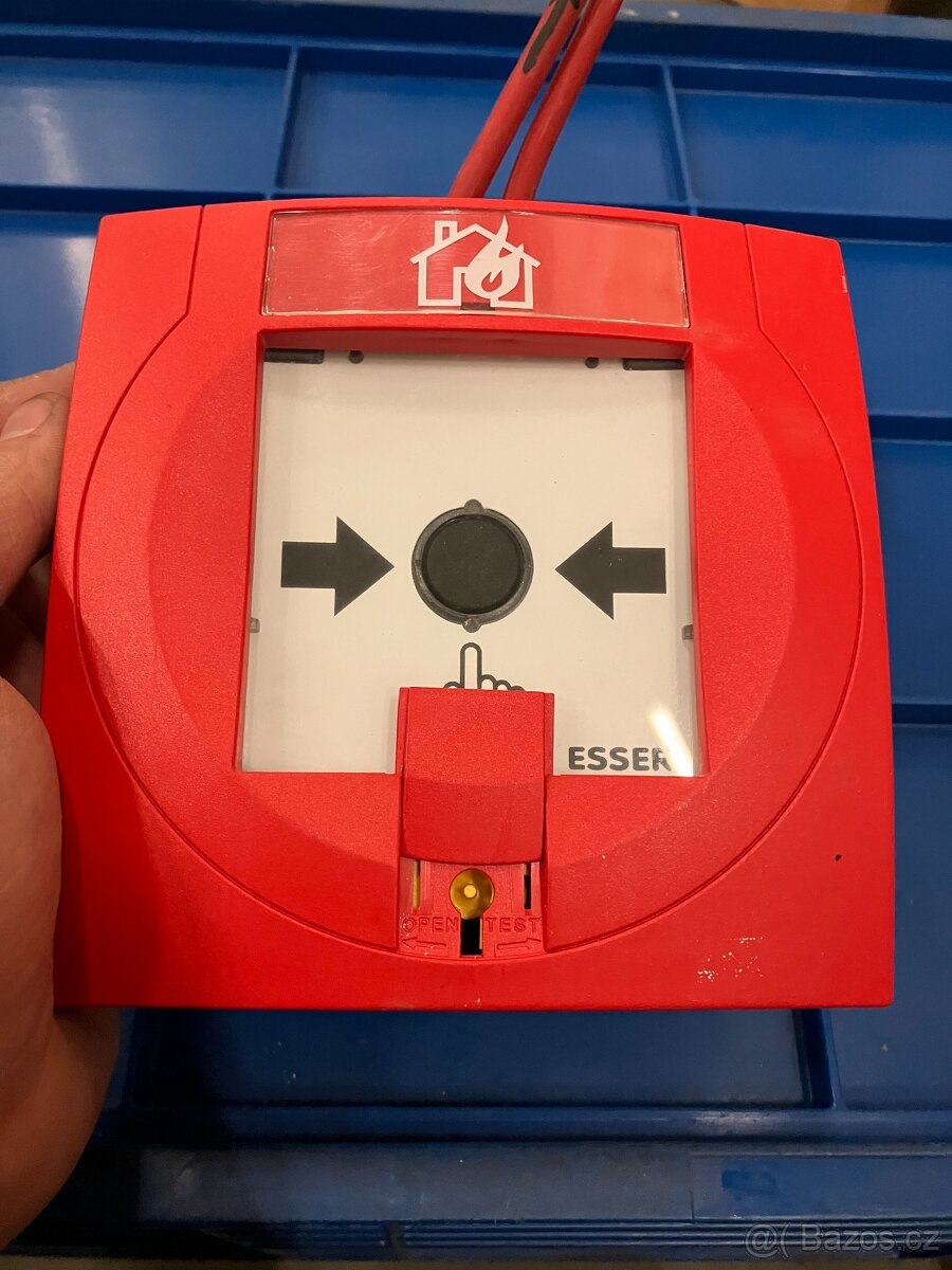 Tlačítkový hlásič požáru ESSER, požární signalizace - 4