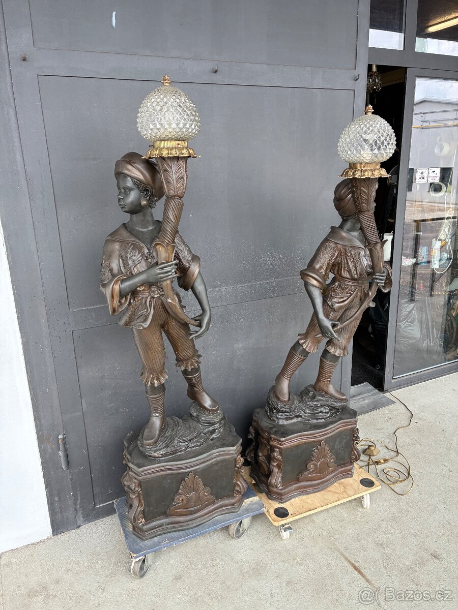 Starožitné bronzové sochy - 4