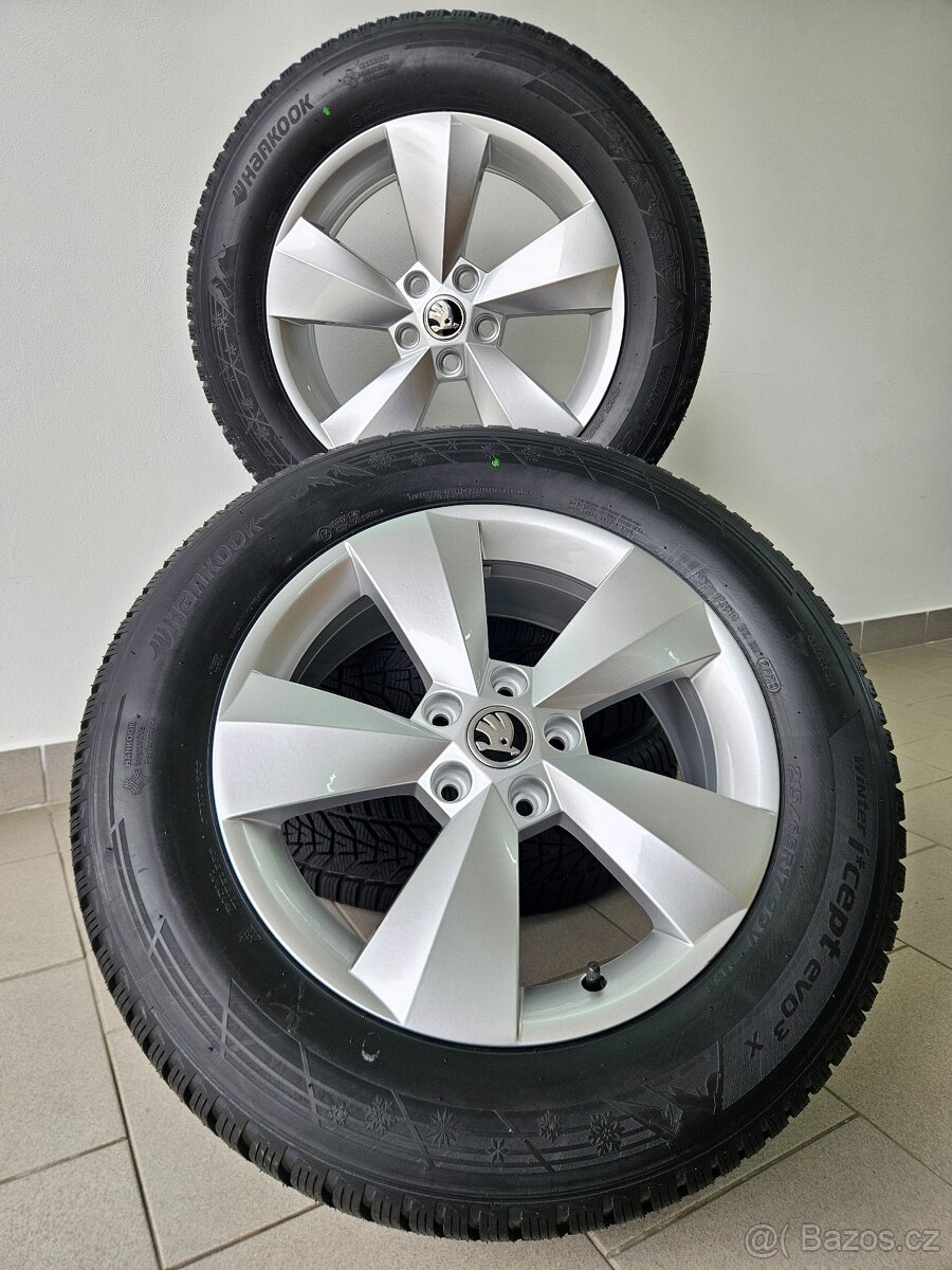 Orig. Skoda Kodiaq / Zimní Hankook 215/65/17 - 4