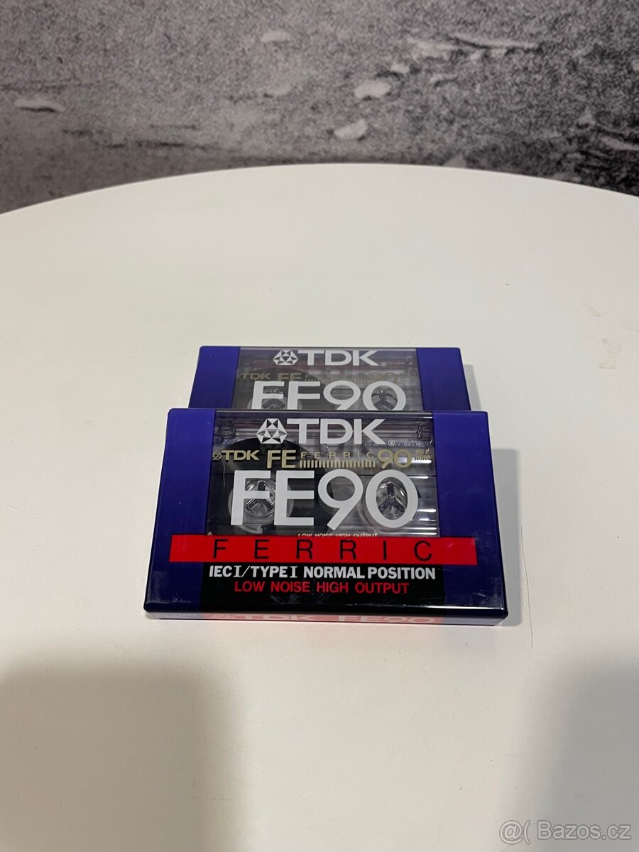 Audio kazety Sony TDK nové 120 Kč/1kus - 4