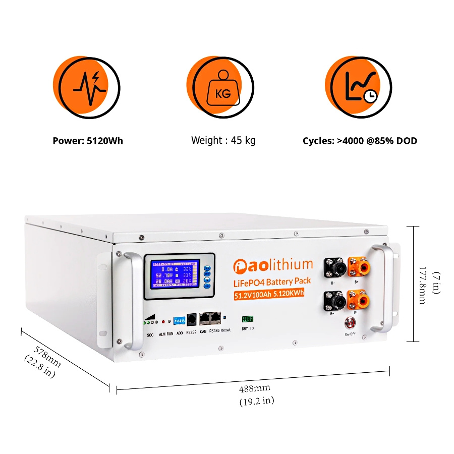 LIFePO4 51,2V 100Ah , 19.900 Kč Veselí nad Moravou - 4