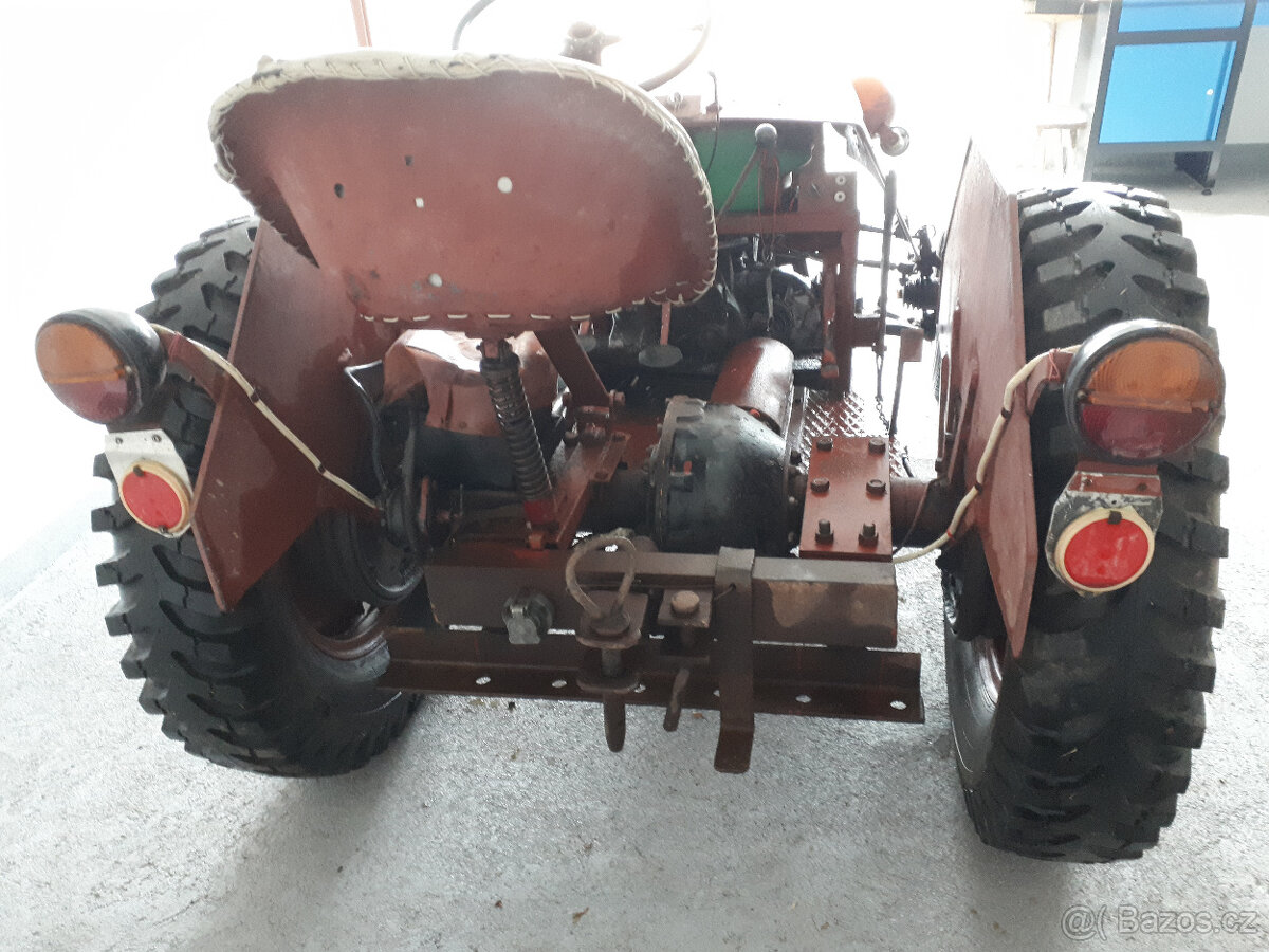 Malotraktor domácí výroby - 4