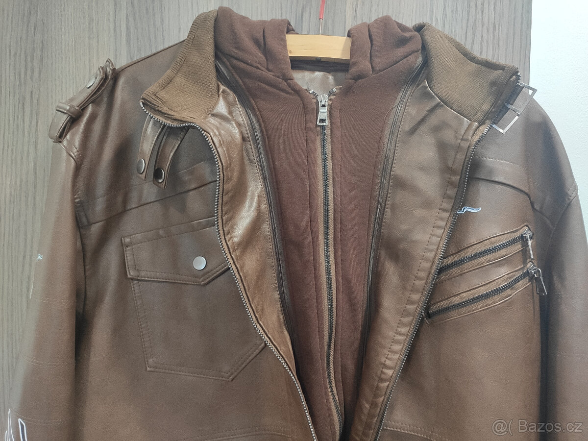 KOŽENÁ BUNDA MUSTANG - NOVÁ - 4