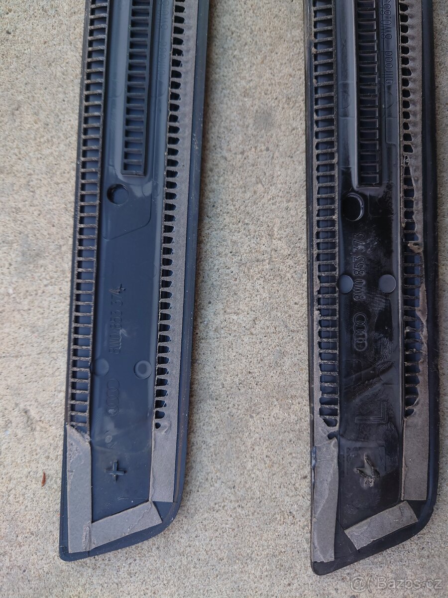 Audi A4 B9 predné prahové lišty L+P - 4