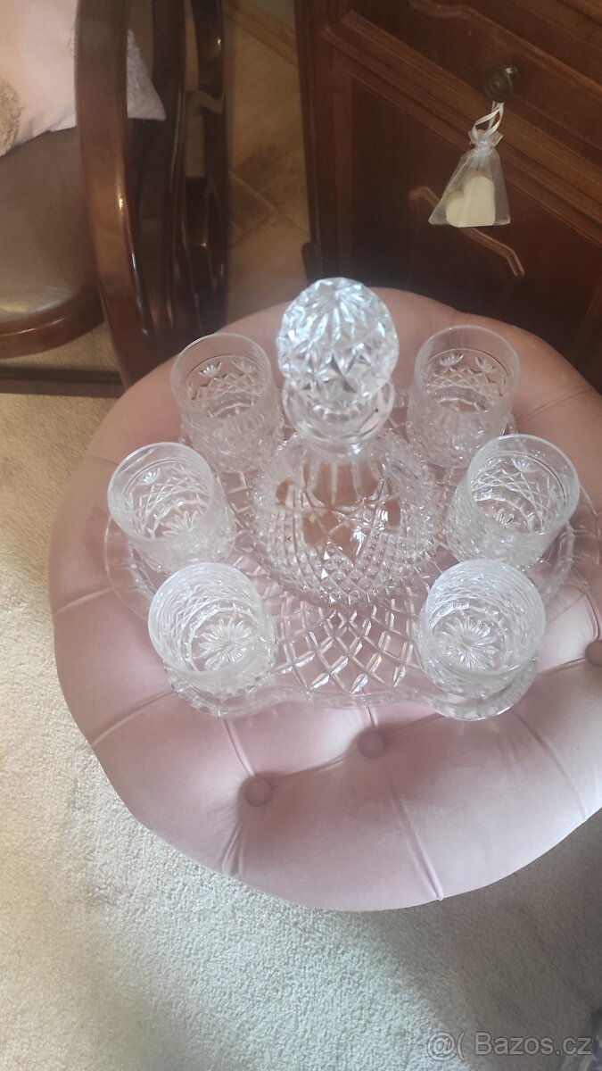 Skleněný servis na alkohol - 4