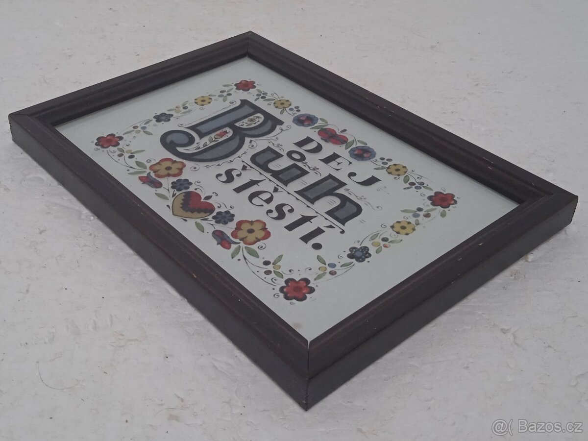 Dej bůh štěstí - Retro obrázek - 4