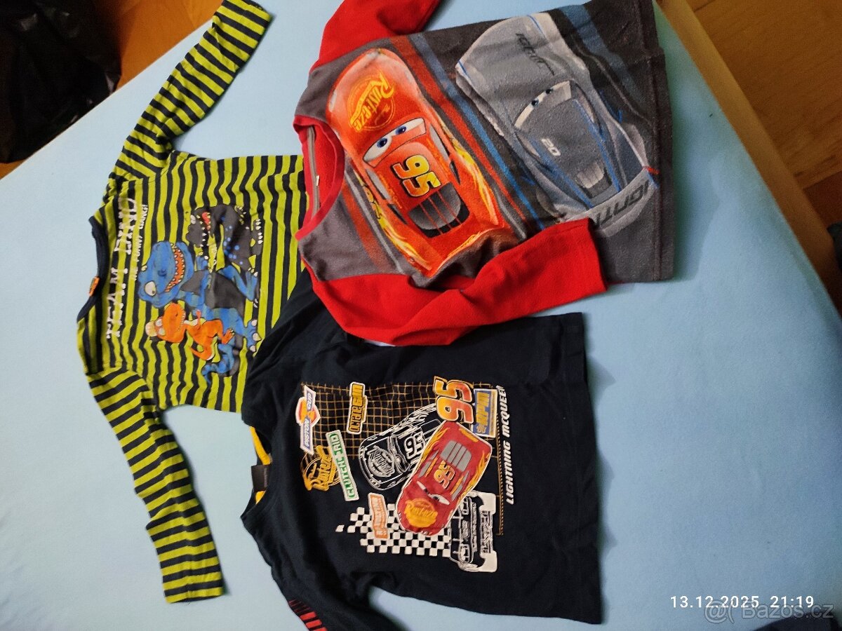 Mix oblečení vel 104, 110, kolem 100 ks - 4