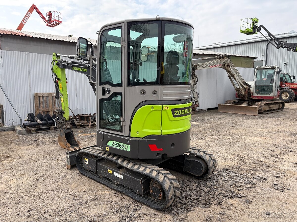 Pásový minibagr ZOOMLION ZE26GU - 4