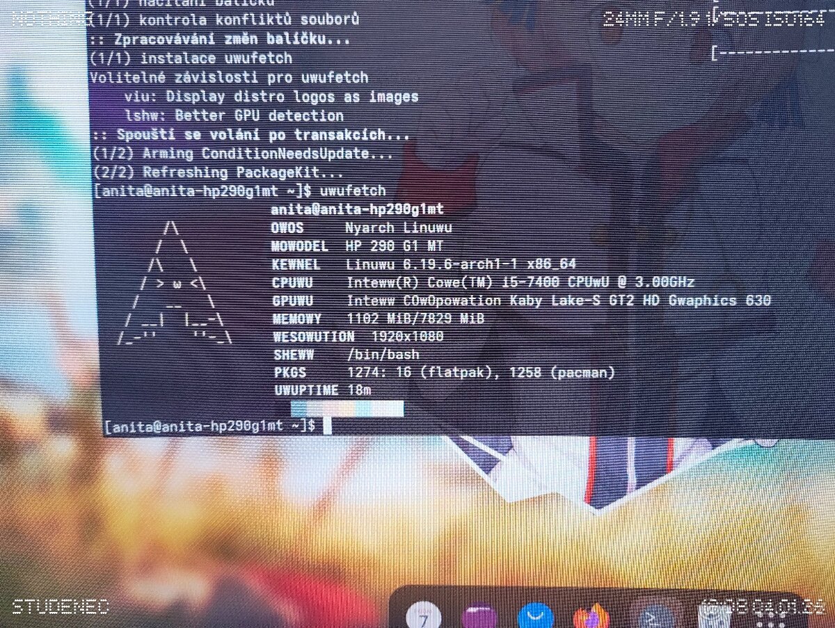 PC HP \\ Intel I5 \\ SSD \\ LINUX - WINDOWS 11\\ 8GB - 4
