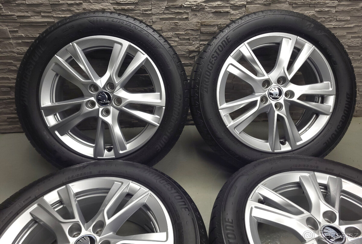 16" Originál Škoda Proxima 5x100 letní pneu - 4