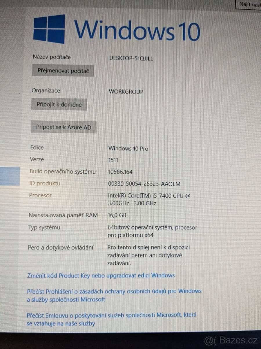 DELL VOSTRO 3668, core i5 - 4