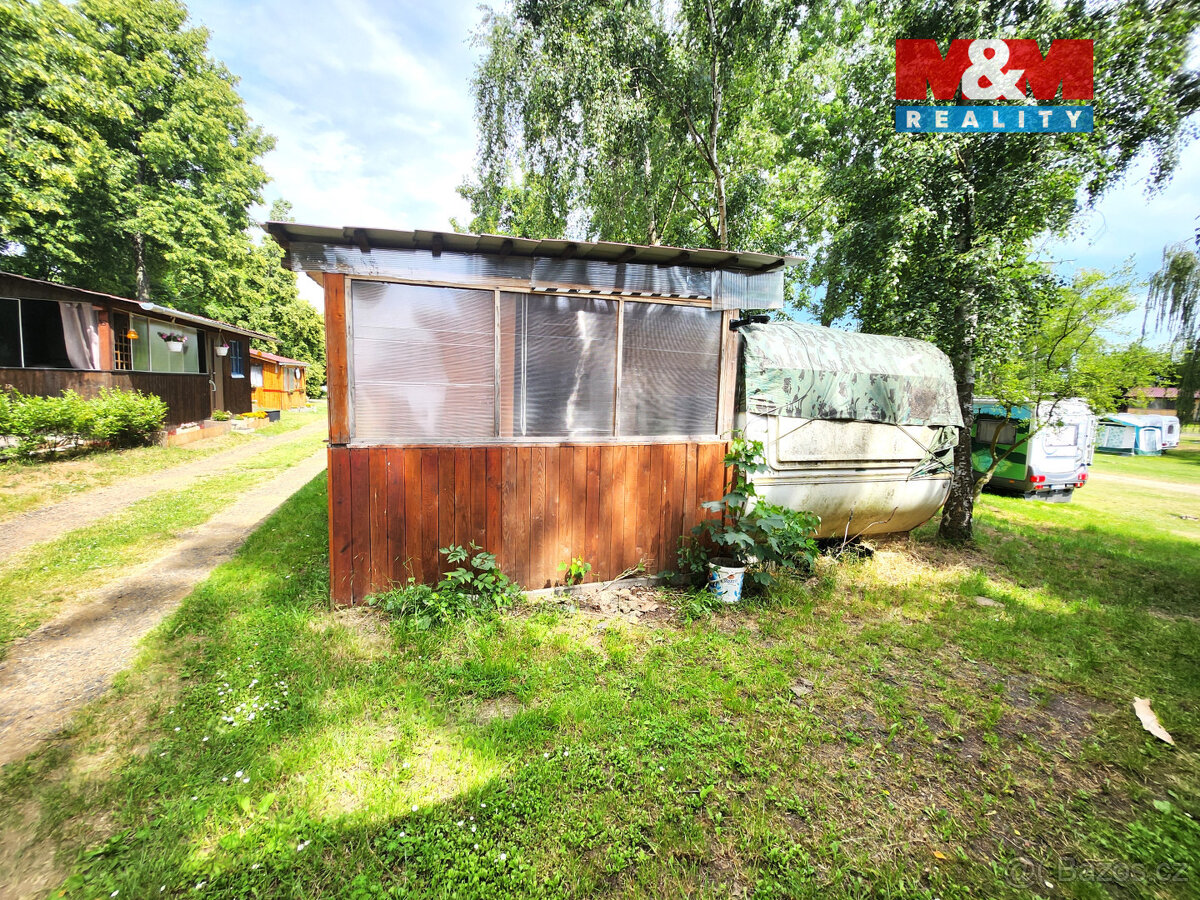 Prodej, karavan s dřevěnou přístavbou, Hradec u Kadaně - 4