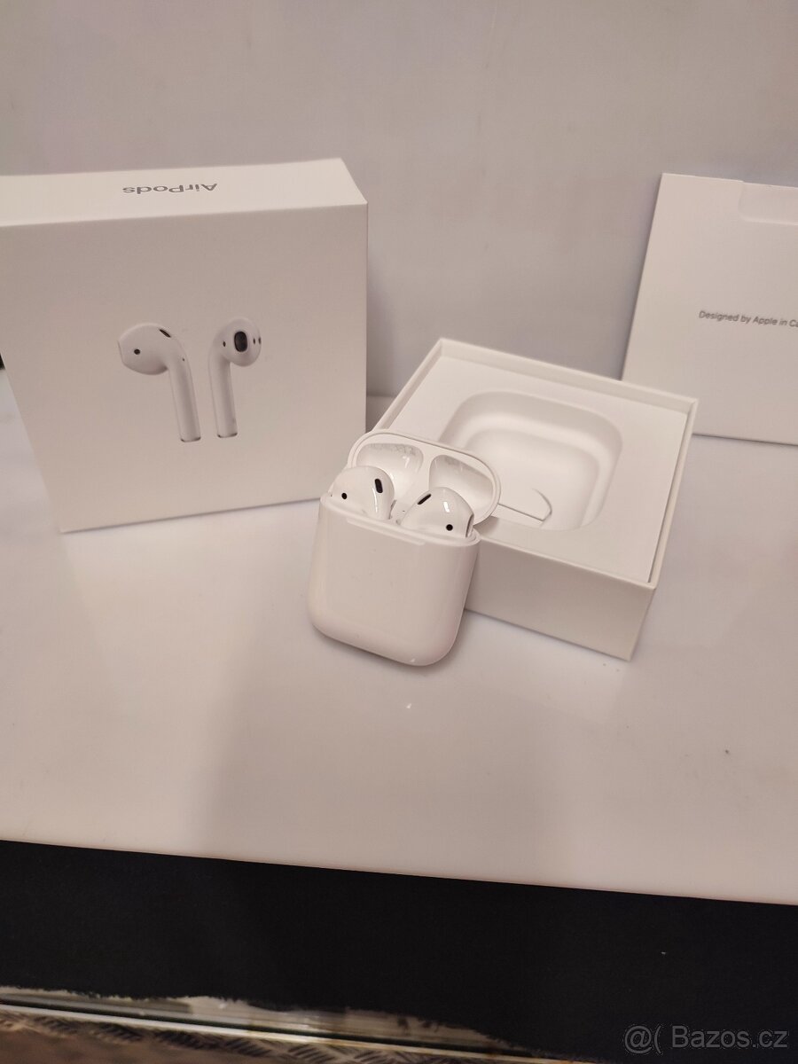 Prodám Airpods 2 GENERACE FUNGL NOVÉ - 4