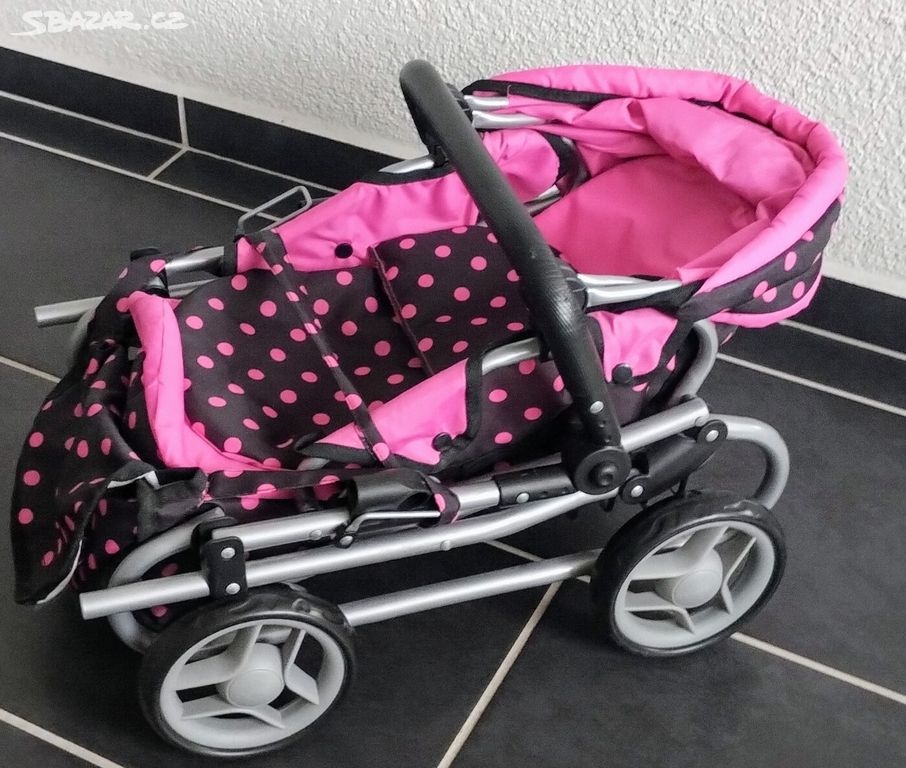 Dětský kočárek pro panenky 4+ - 4