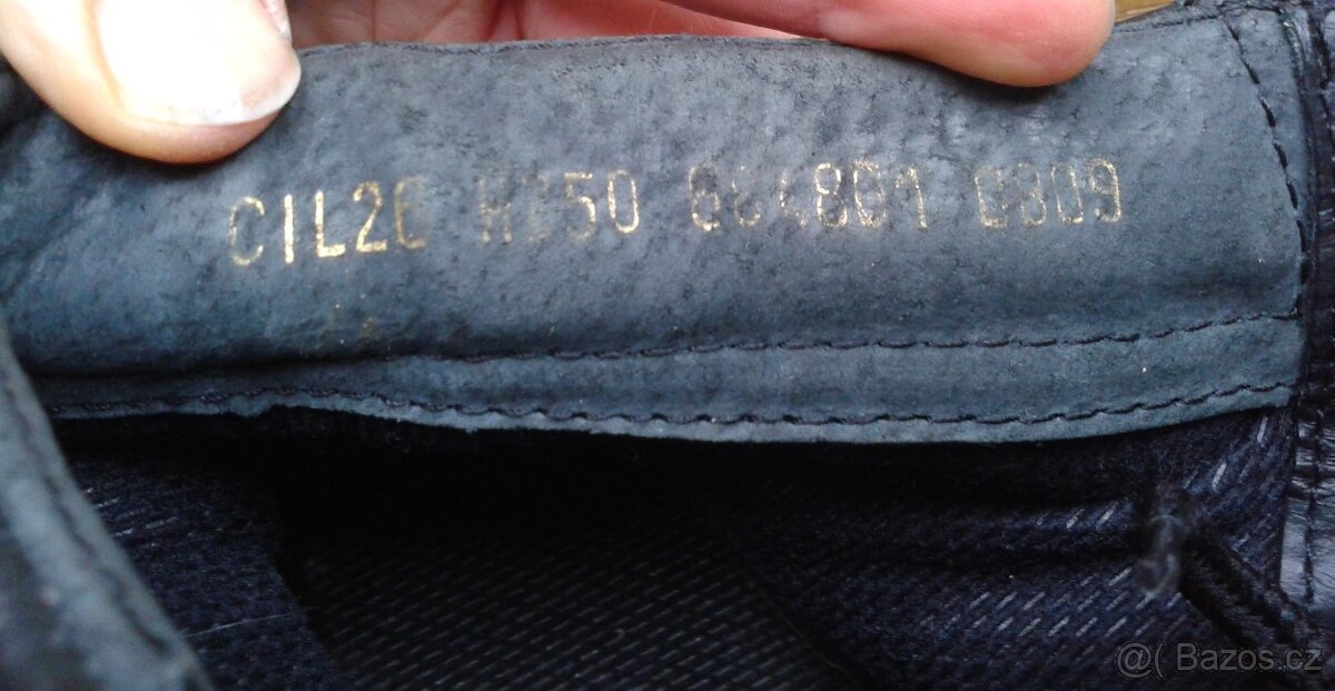 Boty kotníkové kožené zimní Thinsulate vel. 41 - 4