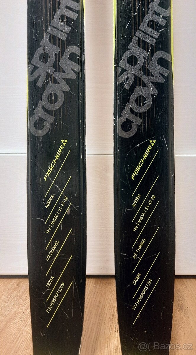 Juniorské běžecké lyže Fischer SPRINT CROWN + TOUR JR vel. 1 - 4