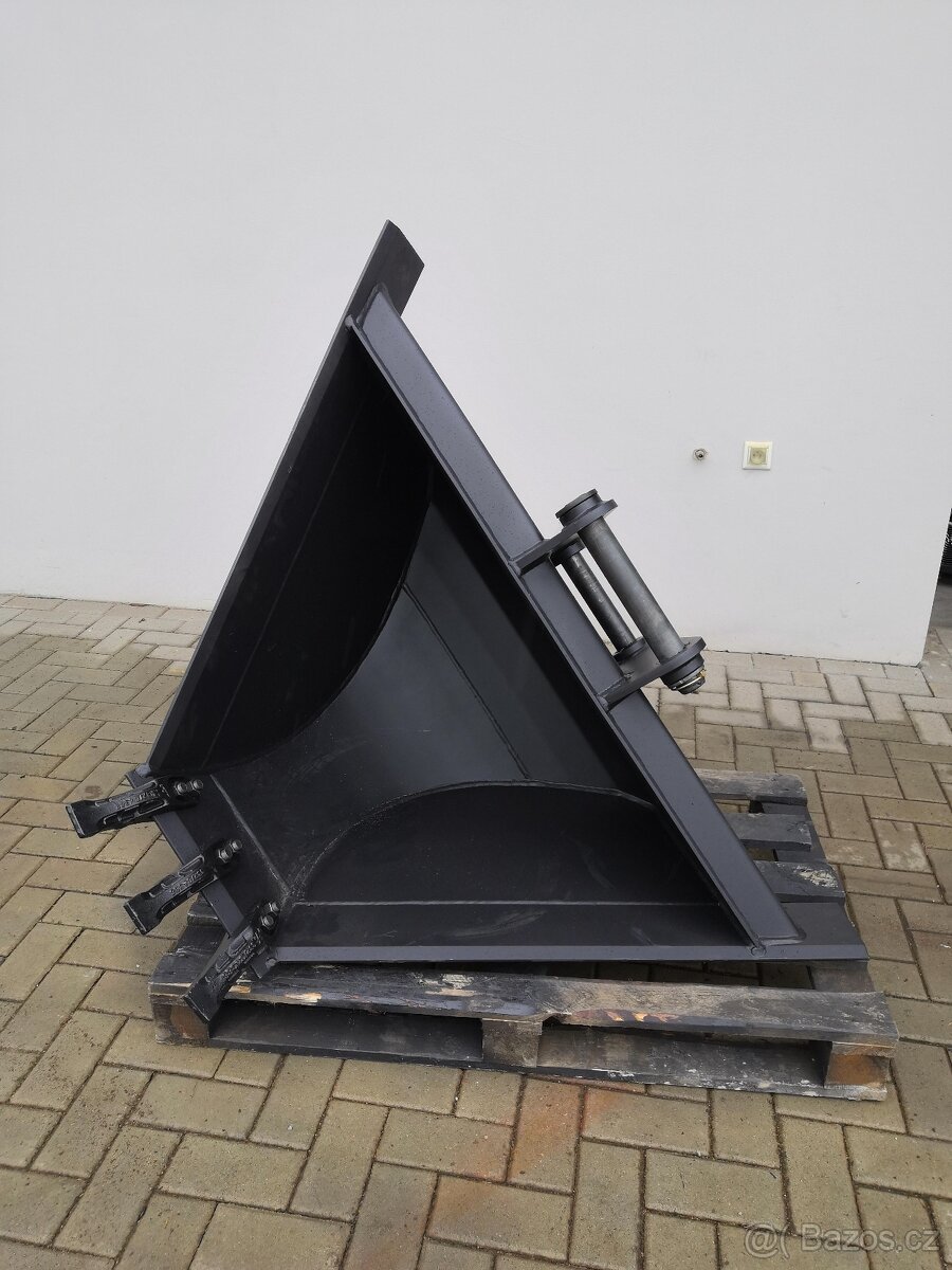 Příkopová lžíce na bagr 8-10 tun, traktorbagr, kolovy bagr - 4