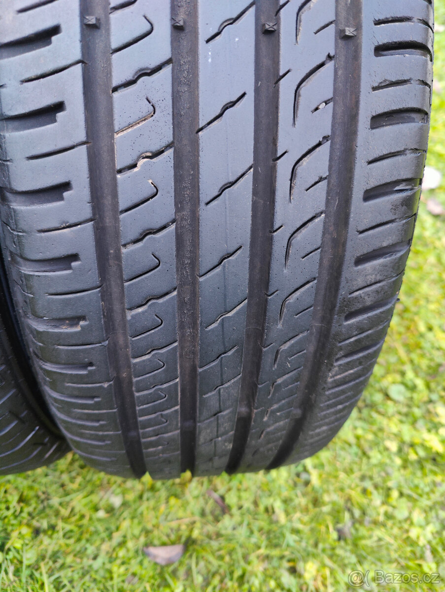 4x letní pneu-sada 205/55 R16 Barum Bravuris 5 HM, 7,5mm TOP - 4
