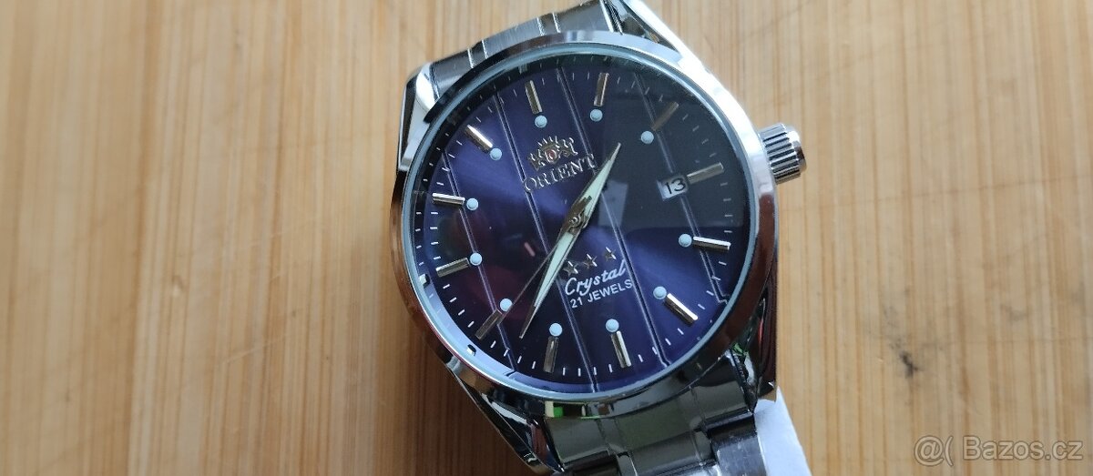 hodinky ORIENT AUTOMATIK BLUE 3STARS JAPAN - 4