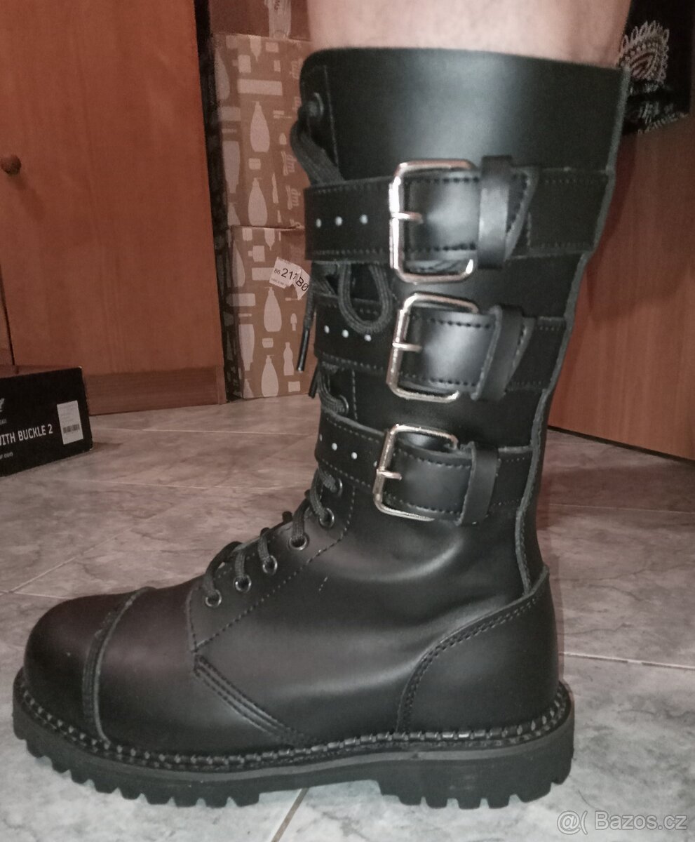 Kožené boty Phantom by Brandit -vel.7(42) - 4