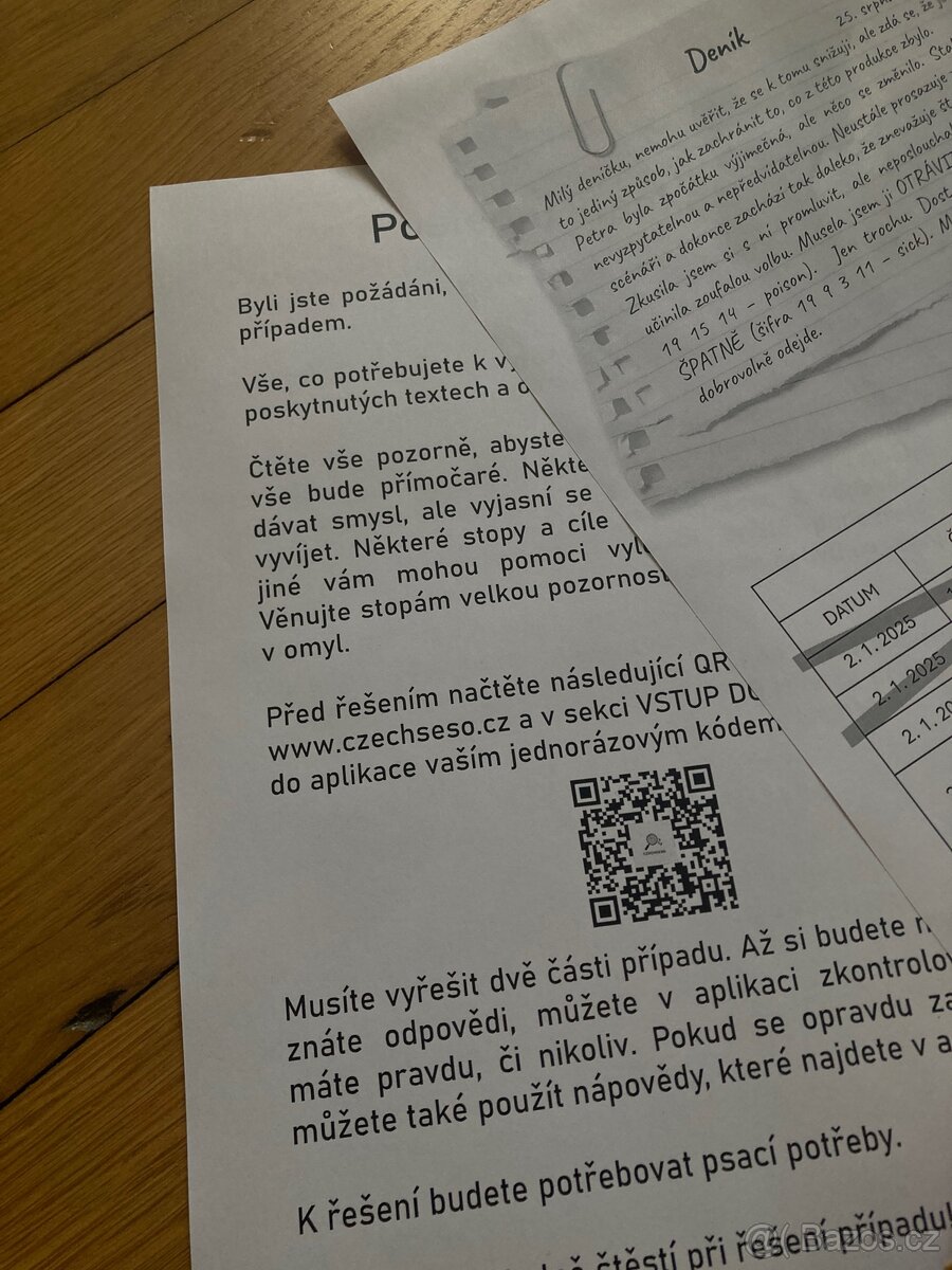 Poslední klapka detektivní hra - 4