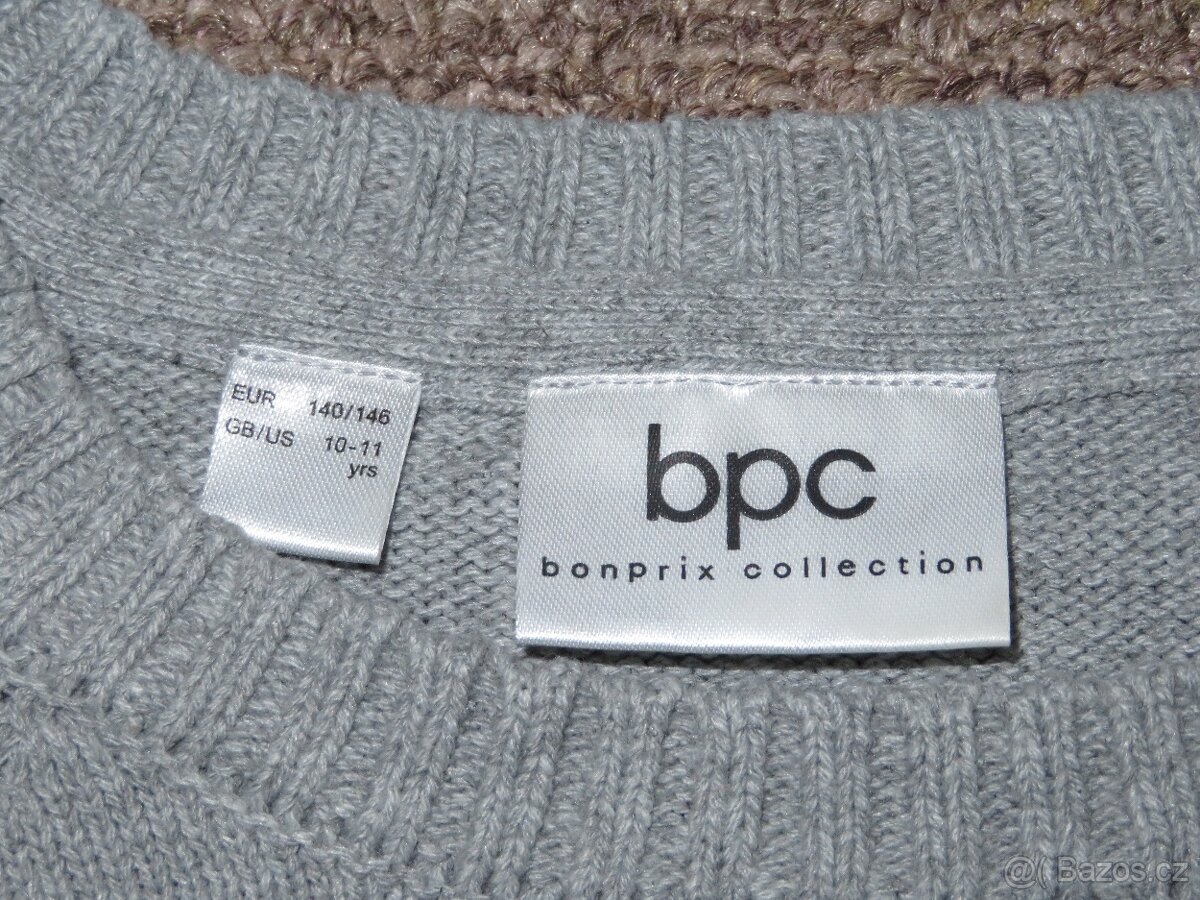 2 chlapecké svetry, vel 140/146 - 4