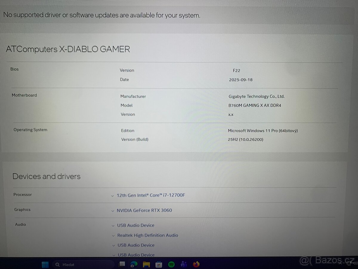 ⚡ Výkonný herní PC | i7-12700F | 32GB |⚡ - 4