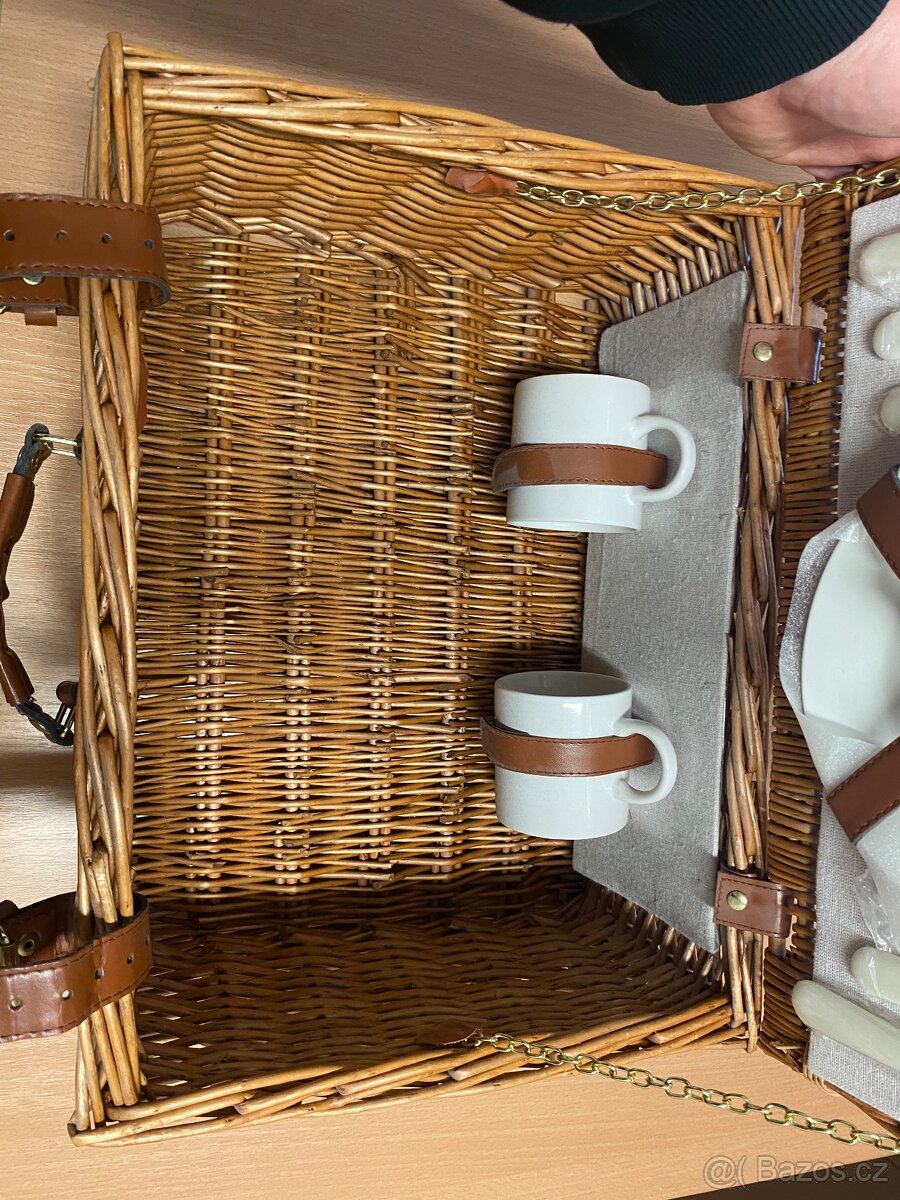 Piknikový košík - nepoužitý - 4