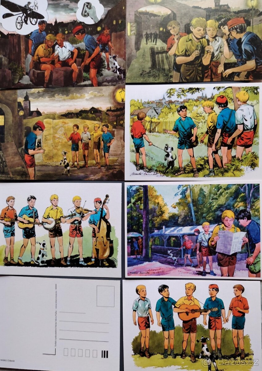 Prodám pohlednice RYCHLÉ ŠÍPY Marko Čermák - 4