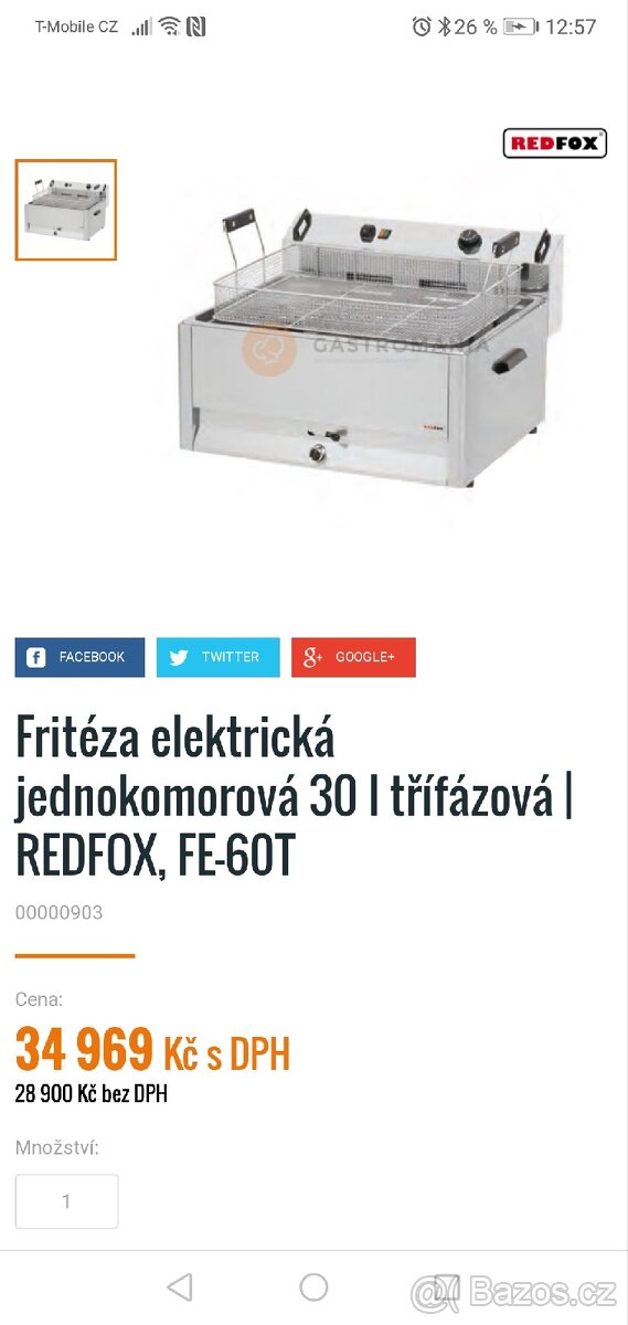 Fritéza elektricka 30l - 4