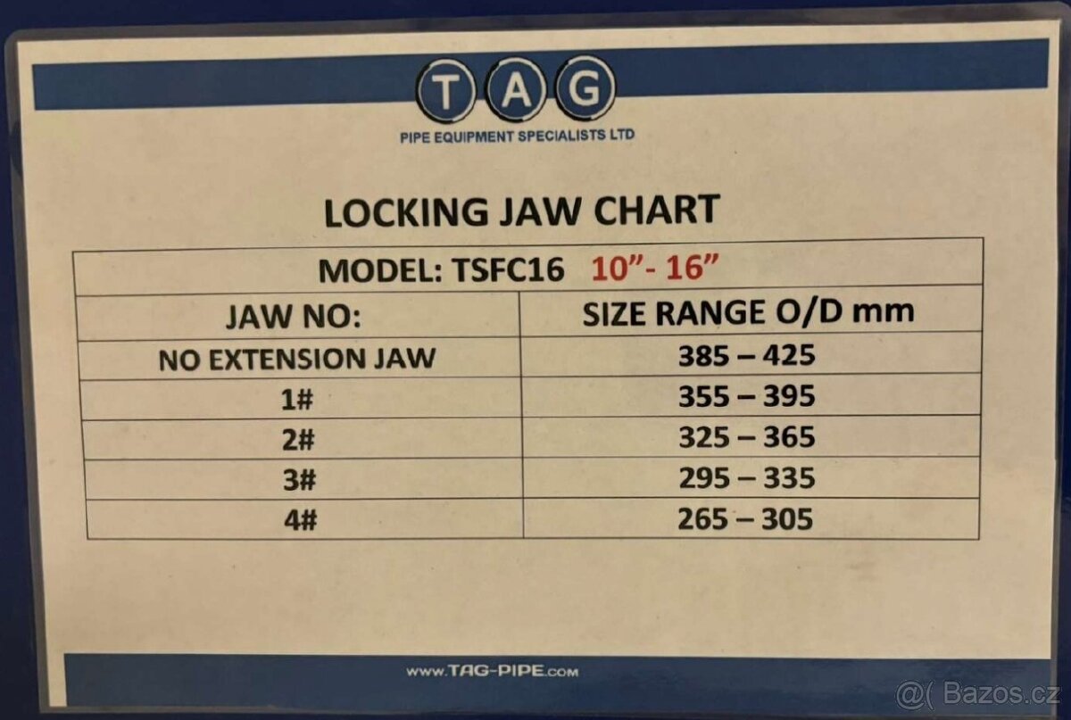 TAG obručová řezačka úkosová - 4