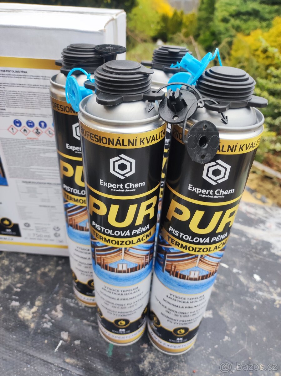 Termoizolační PUR pěna 750ml – Izolace ve spreji - 4