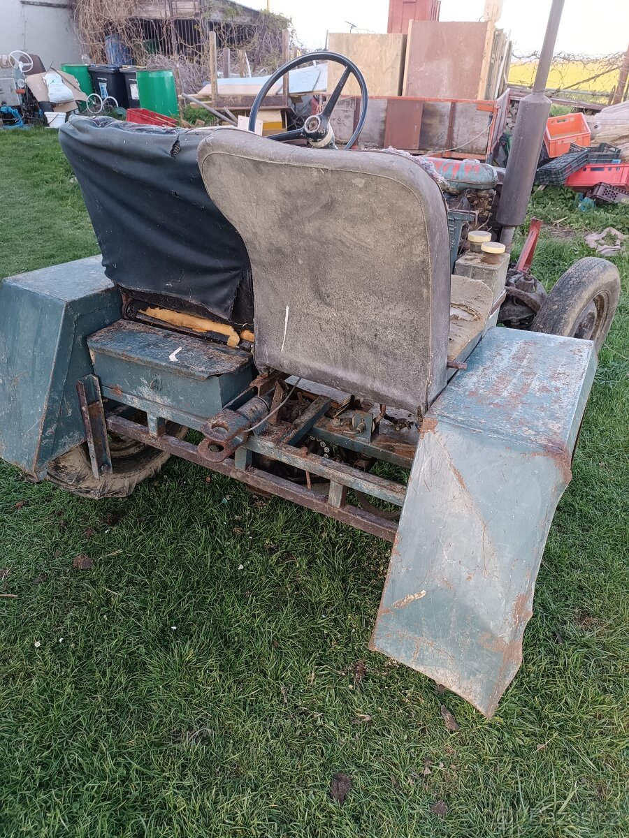 Malotraktor domácí výroby - 4