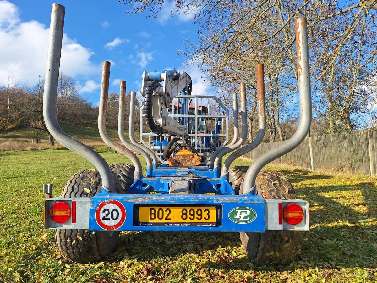 Vyvážecí vlek, vyvážečka, vývozka 8 t - 4