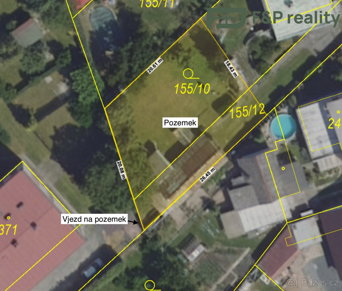 Prodej stavebního pozemku, 427m2, Vrdy - 4