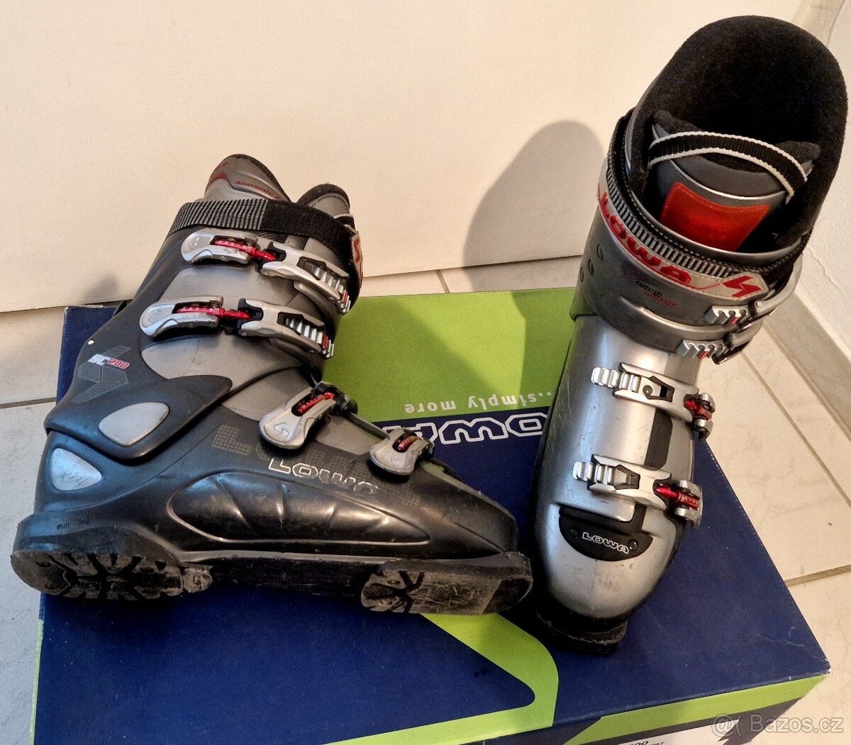 Lyžařské boty lyžáky velikost 30- 30,5 velmi pohodlné - 4
