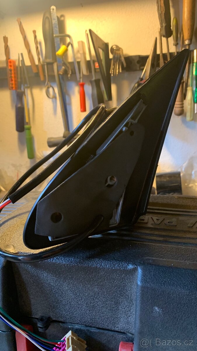 Zpětné zrcátko fabia levé + motorek pravé - 4