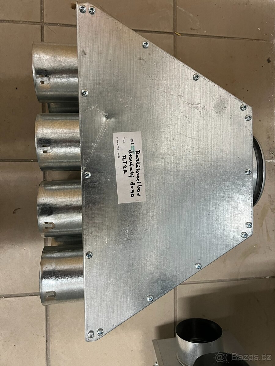 VZT rozdělovací boxy – pozink - 4