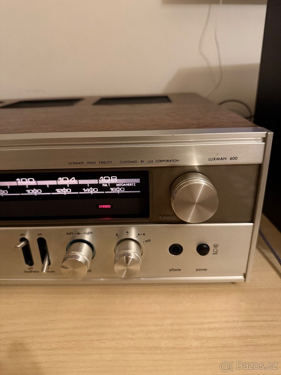 Luxman R-600 receiver(1975) - 4