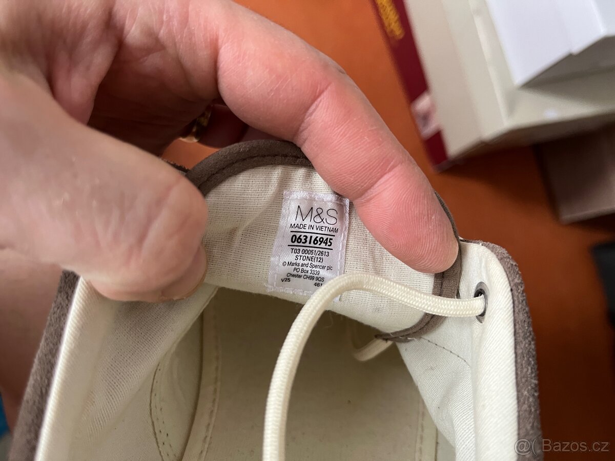 Nové panské boty M&S vel. 47 - 4