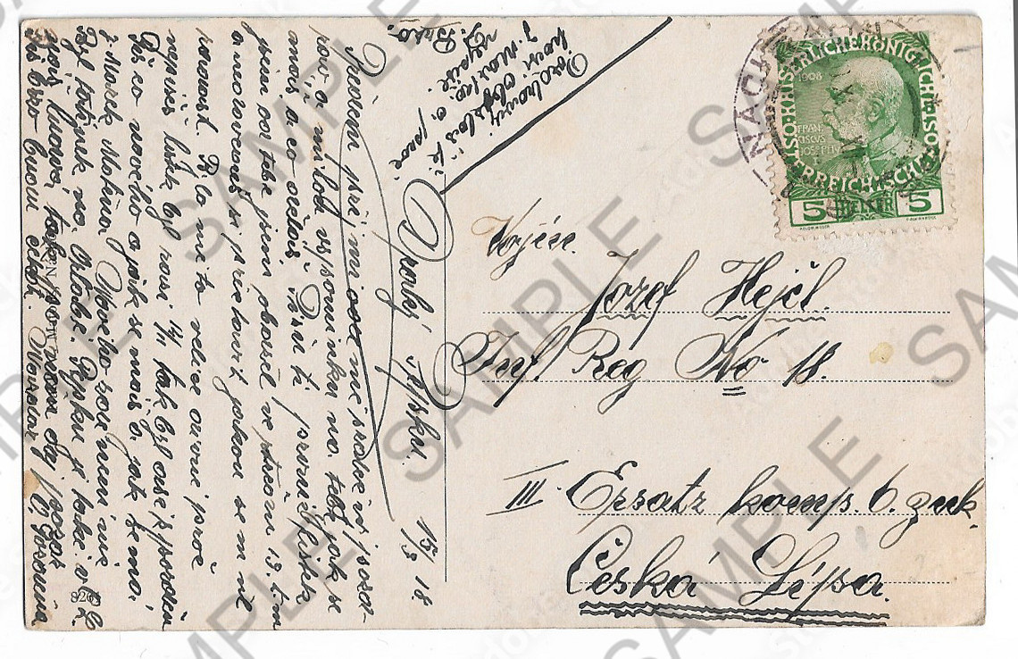 staré pohlednice Čechy - 4