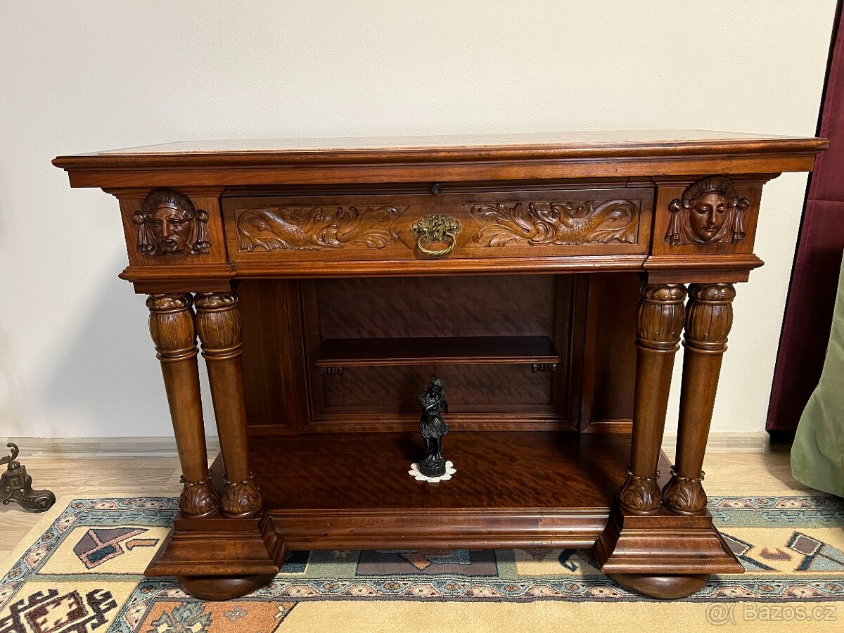 SET - 2x příborník, komoda, stůl 1870-1914 - 4