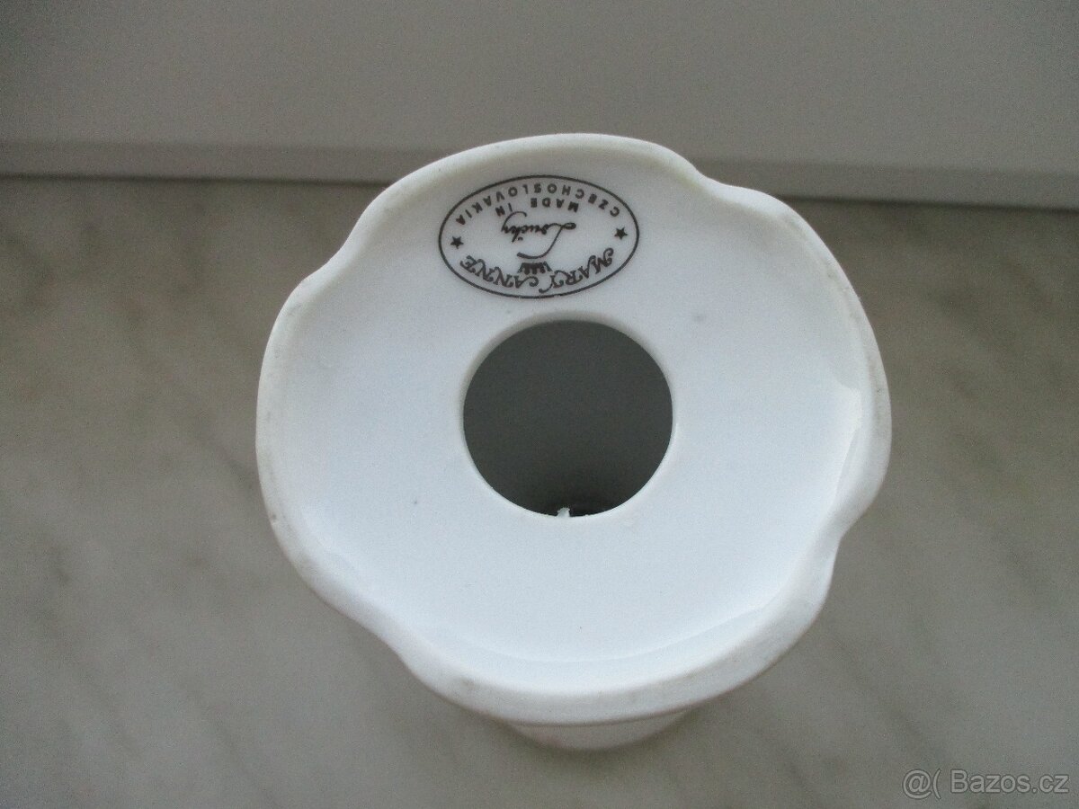 2/35-Starožitný svícen PTÁČCI Značený Loučky - 4