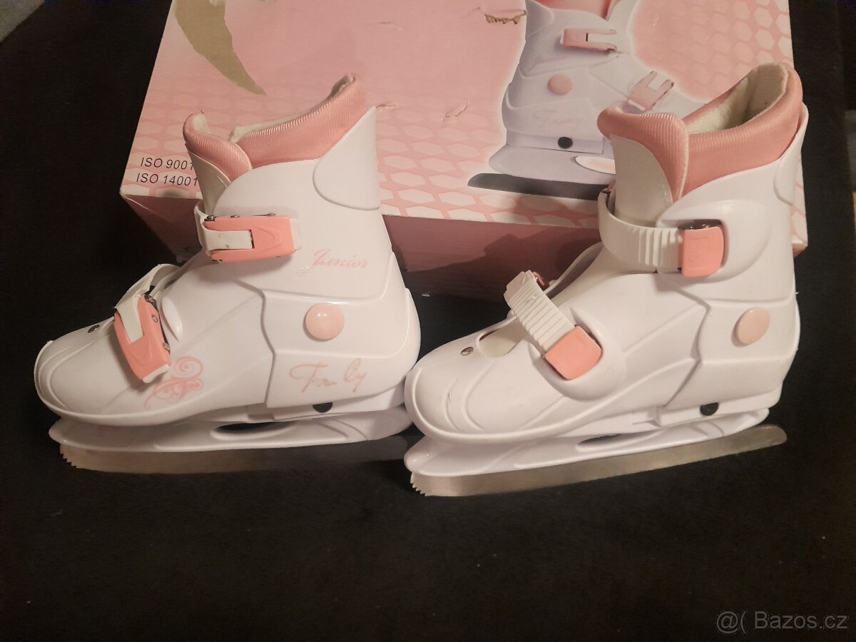 Dívčí nastavitelné lední brusle, vel. M (33 - 36) - 4