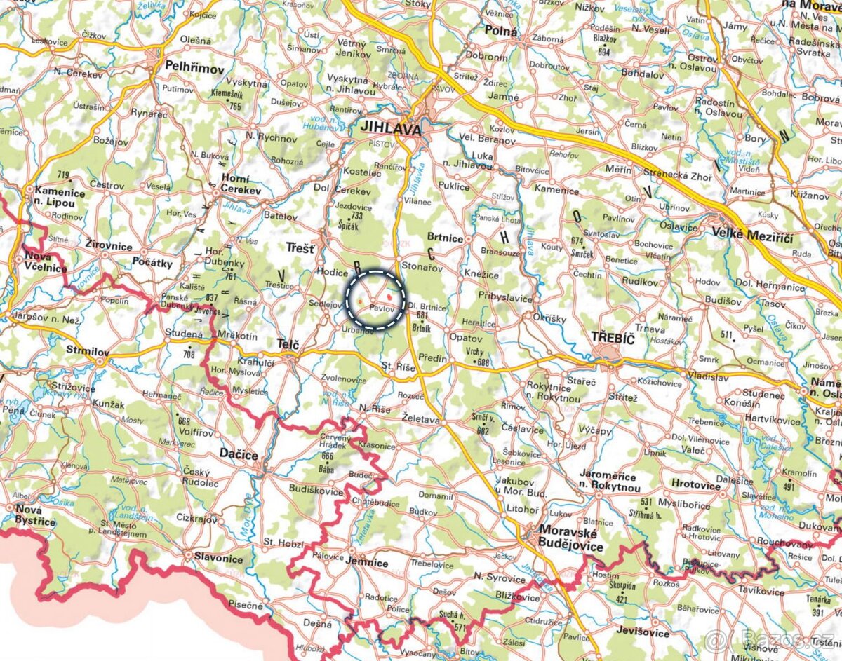 Louka, prodej, Pavlov, Jihlava - 4