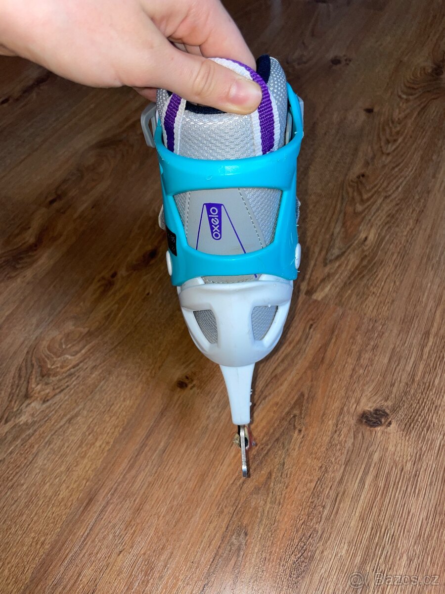 Dětské nastavitelné brusle-vel. 32-35 - 4