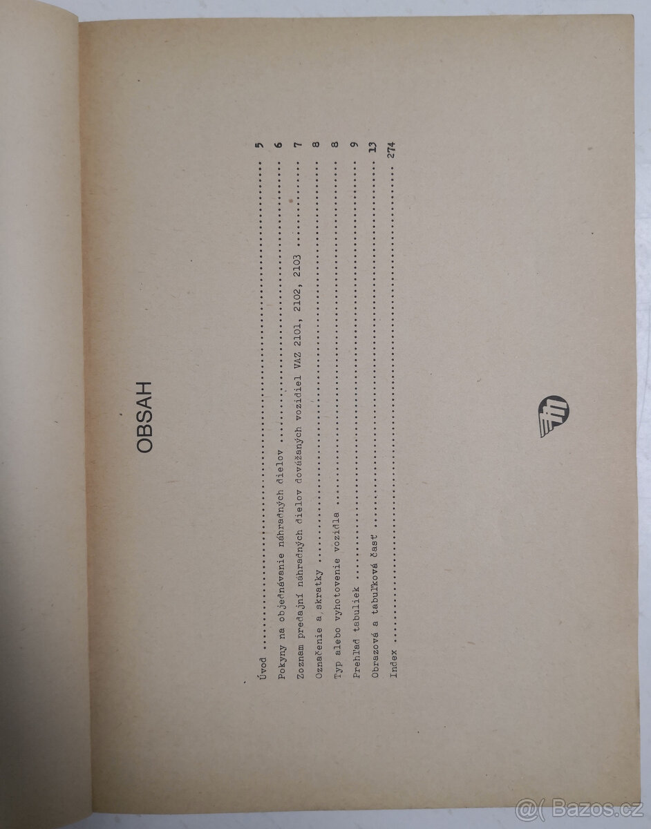 Katalóg náhradných dielov - VAZ 2101 (ŽIGULI) - 4