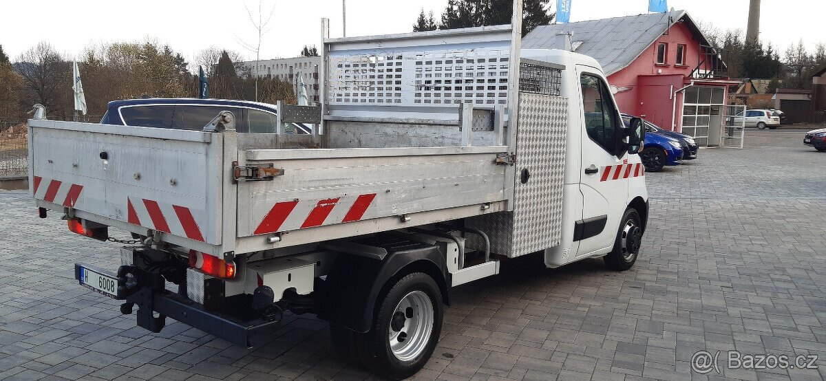 Renault Master 2,3DCi 107kW sklápěč, tupláky, tažné 3,5t,DPH - 4