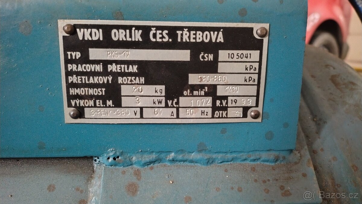 Komprespr Orlík PKS17 - 4
